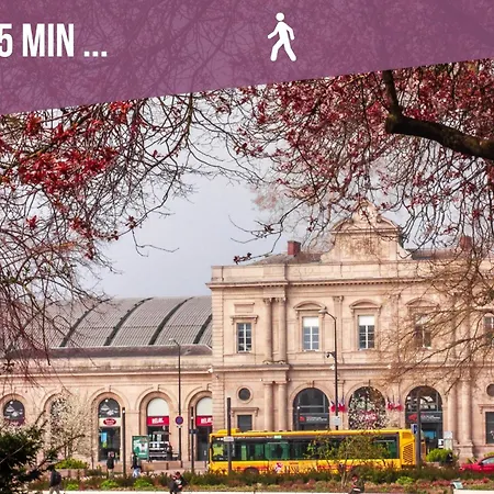 Explorereims - The Friendliest Place Proche Gare Et Centre Apartamento